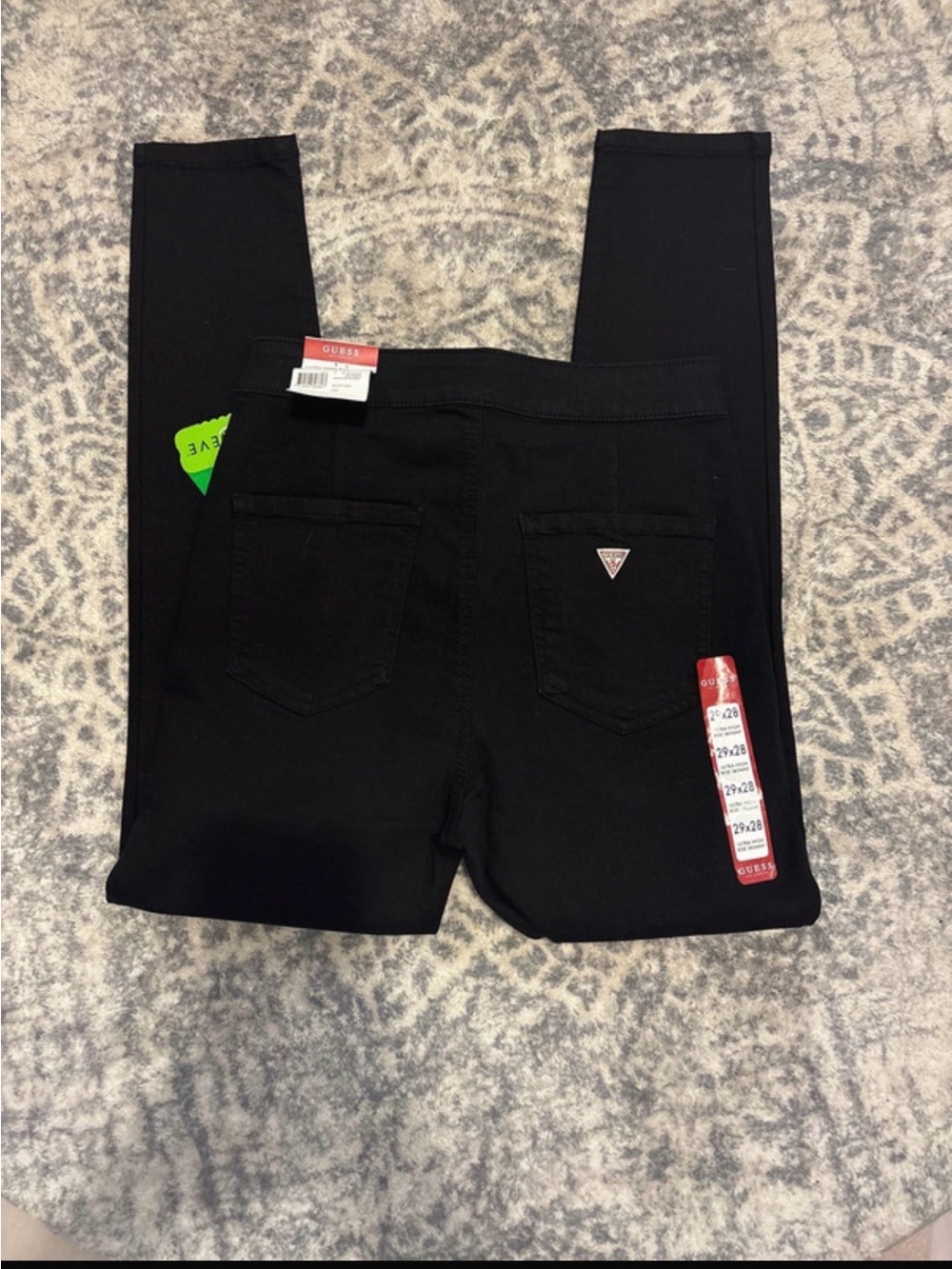GUESS Black Women's Stretch Skinny Jeggings